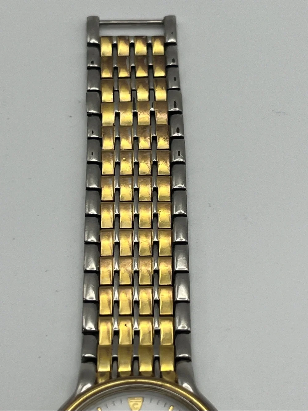 Croton Two-Tone Stainless Steel Watch – Silver & Gold Accents